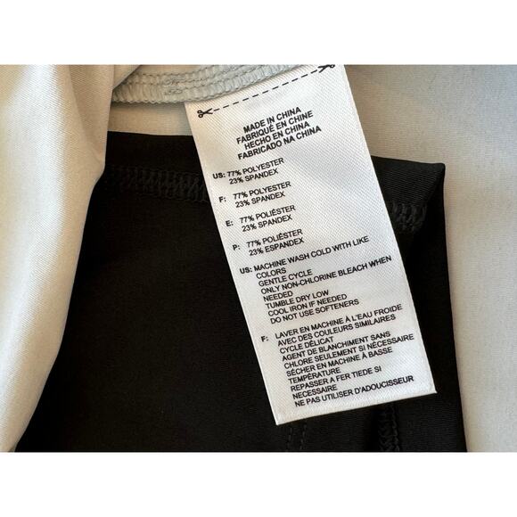 New ~ PRINCE ~  Women's Light Heather Gray Match Knit Skort Size M - Picture 8 of 9